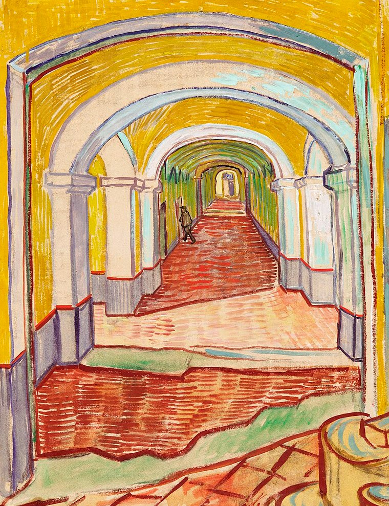 vangoghniagara's tweet photo. In 1889, Van Gogh voluntarily entered the asylum of St. Paul near Sait-Rémi &amp; created these pieces of the corridors of St. Paul.🎨🧑‍🎨 Share with a friend that loves art! ♥️

#Art #Vangogh #History #Immersive #Events #NiagaraFalls #Canadaday #wednesdaythought #WednesdayMotivation https://t.co/Ru6aFOlkkB