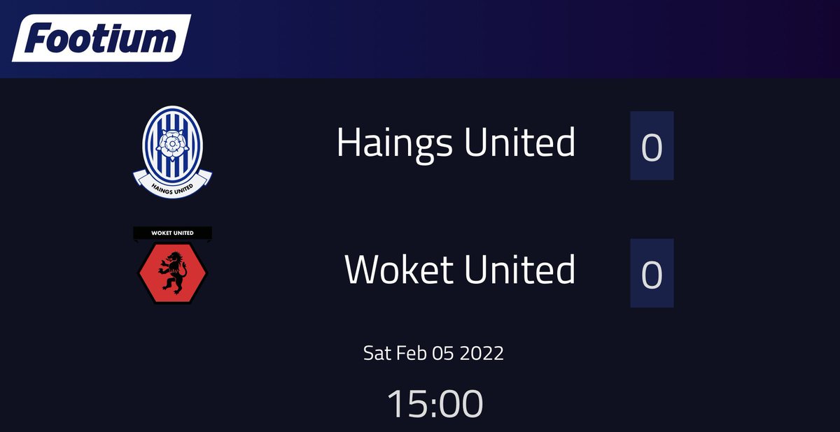 After the devastating loss against Eridswick, the team is looking to bounce back at home against <a href="/WoketUnited/">Woket United FC</a> - let’s get it! #haingsunited