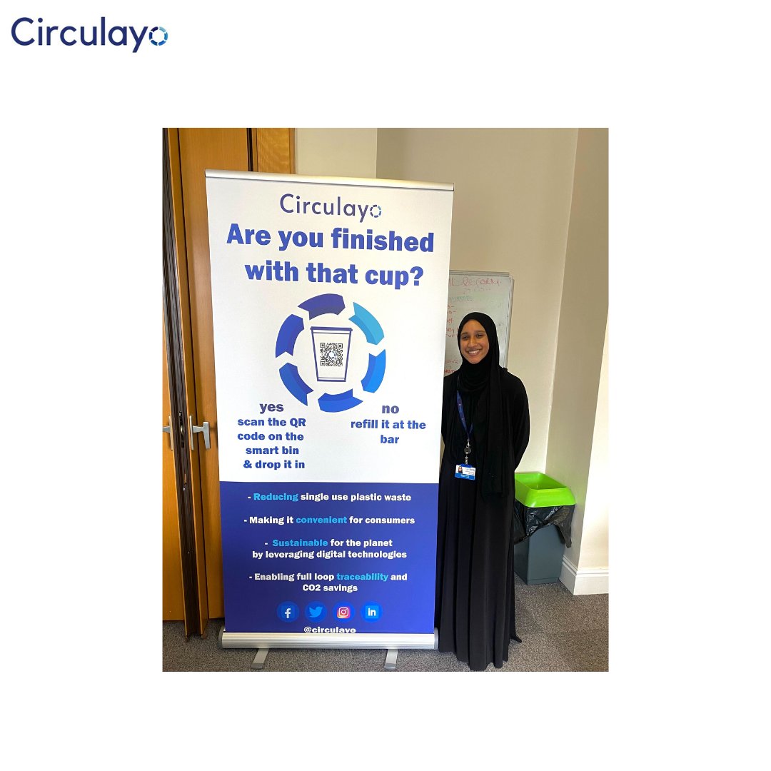 circulayo's tweet photo. Great work from our Digital Marketing Apprentice Aadila. With fast thinking and a quick turn around its amazing what you can produce in 24 hours!

@EMAtrainingltd

#digitalmarketing #circulayo #apprentice #ematraining #circulayo #plasticwaste #resuablecups #tech https://t.co/IB9loUxy7b