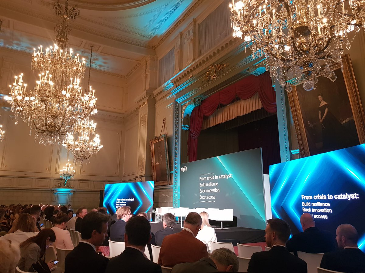 EFPIA's tweet photo. Starting now! From Crisis to Catalyst: build resilience, back innovation and boost access
If you couldn’t join us in Brussels, you can watch the event here https://t.co/VfWTft3Xlp
#WeWontRest #EFPIA22 https://t.co/5UNOr5gafP