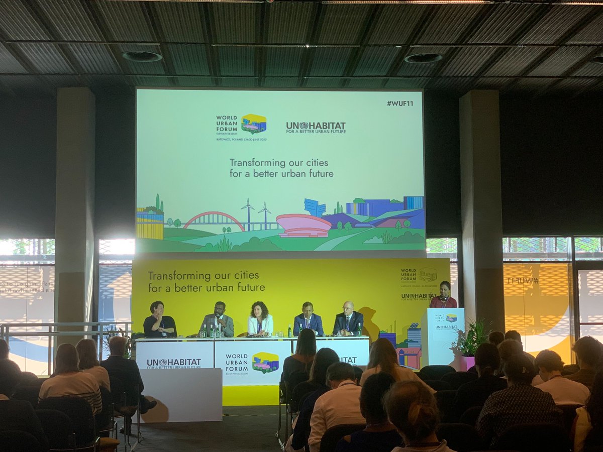 Tune into the UrbanShift panel right now at #WUF11 for a conversation between the mayors of Alajuelita, #CostaRica and Utrecht, #Netherlands, as well as representatives from the government of #Marrakech, <a href="/NIUA_India/">NIUA_India</a> and <a href="/CityClimFin/">Cities Climate Finance Leadership Alliance (CCFLA)</a>! app.socio.events/MTcyOTU/Agenda…