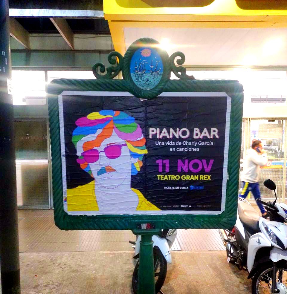 📣 #BuenosAires ya sabe que la gran celebración a la vida y música de #CharlyGarcía será el 11 de noviembre en el #GranRex!! 
🎫 Entradas a la venta por Ticketek y en boletería
ticketek.com.ar/piano-bar/teat…
Produce <a href="/eurekapop/">Eureka Pop Entertainment</a>