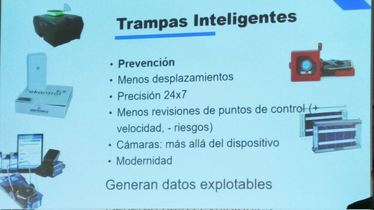 mikel_heredia's tweet photo. Con el fin de conocer mejor las nuevas estrategias basadas en trampas inteligentes/electrónicas hemos estado atendiendo diversas ponencias en el Congreso Internacional de Plagas Urbanas - ICUP Barcelona 2022. @ento_e @ZoologiaUIB https://t.co/8uizKPbuVb