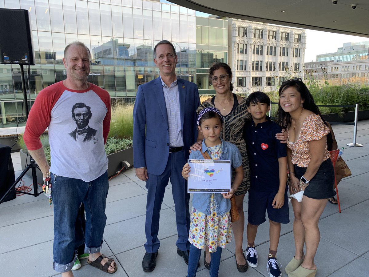 DMEforDC's tweet photo. Last night, DME celebrated the winners of our #HealthyHeroesDC Youth Art Contest! 

These inspiring artists showed us why getting vaccinated is so important to protecting the health of our communities. We look forward to sharing the winning artwork throughout the summer! https://t.co/0woXtWGgzT