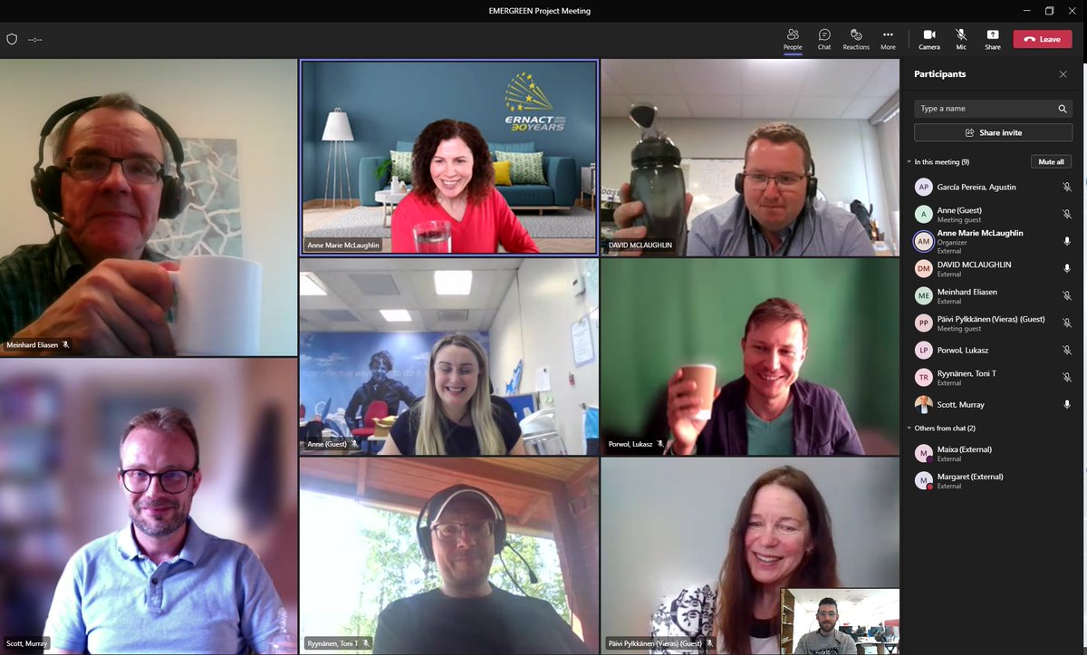 A pleasure working with you too - an excellent project with excellent people. Here's to the next opportunity to work together!  <a href="/agustingpereira/">Agustín G. Pereira</a> @scottmurray001 <a href="/porwolluke/">Luke Porwol</a> <a href="/David_Donegal/">David Mc Laughlin</a> <a href="/margaretcq/">Margaret Quinn</a>  <a href="/EMERGREENnpa/">EMERGREEN project</a>