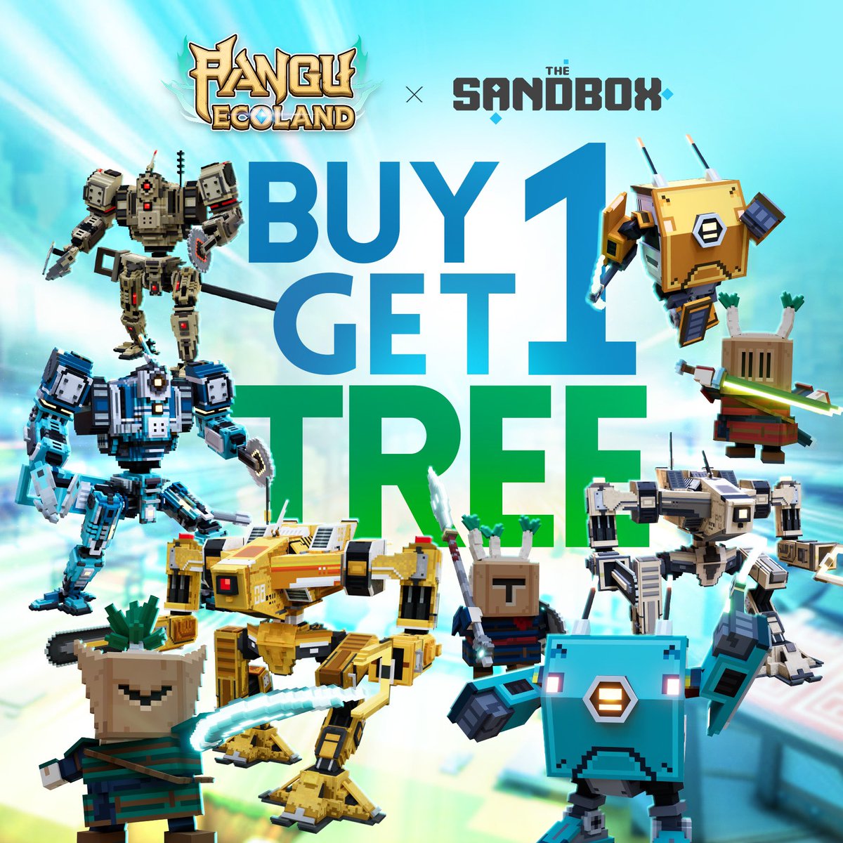 PANGUKENAL's tweet photo. We need you to participate in saving our planet!

#PANGUECOLAND is never just a game experience. It demonstrates the crucial fact of deforestation in the Metaverse format.

Social responsibility is not only a slogan - we act！ https://t.co/ujsshZbiTS
