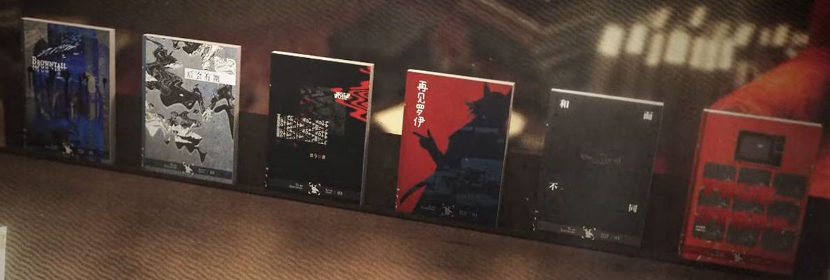 ark_vic's tweet photo. 1. Browntail (Browntails)
2. Farewell (Liang and Ning)
3. Wolf (Gambino, Capone, Lappland (on the left) and Texas (on the right)
4. Goodbye Roy (Roy)
5. (Herman and Eurill)
6. True Story (Jesselton) A 58 Original Series. [Any similarity is purely coincidental.]
#明日方舟 https://t.co/IsWUfXULkq