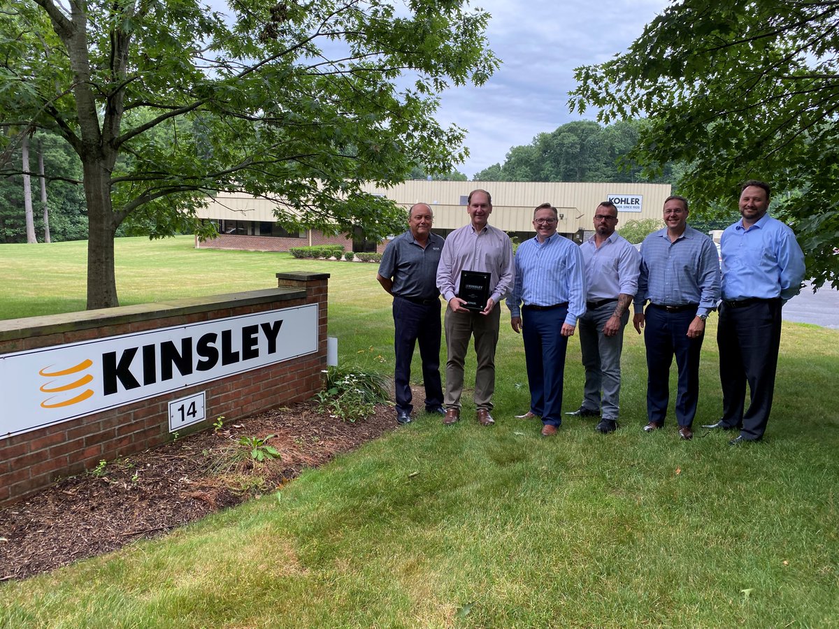 KinsleyPower's tweet photo. Kinsley Power Systems is honored to be named “2021 Industrial Distributor of the Year,” the highest annual recognition given by KOHLER Power - Generators®. Thank you to our entire team for their work serving our customers and to Kohler for this significant award. https://t.co/SLUCd2bZkD