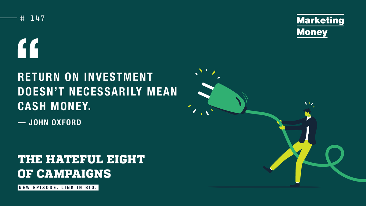 MabusAgency's tweet photo. Good bank marketing campaigns bring results in many forms. Make sure your metrics match your goals. Hear what Marketing Money Podcast has to say about getting the best return on every dollar spent.
https://t.co/PtDxu4Atps
#mabus #mabusagency #communitybanking #bankmarketing https://t.co/WlB4pC91Hv