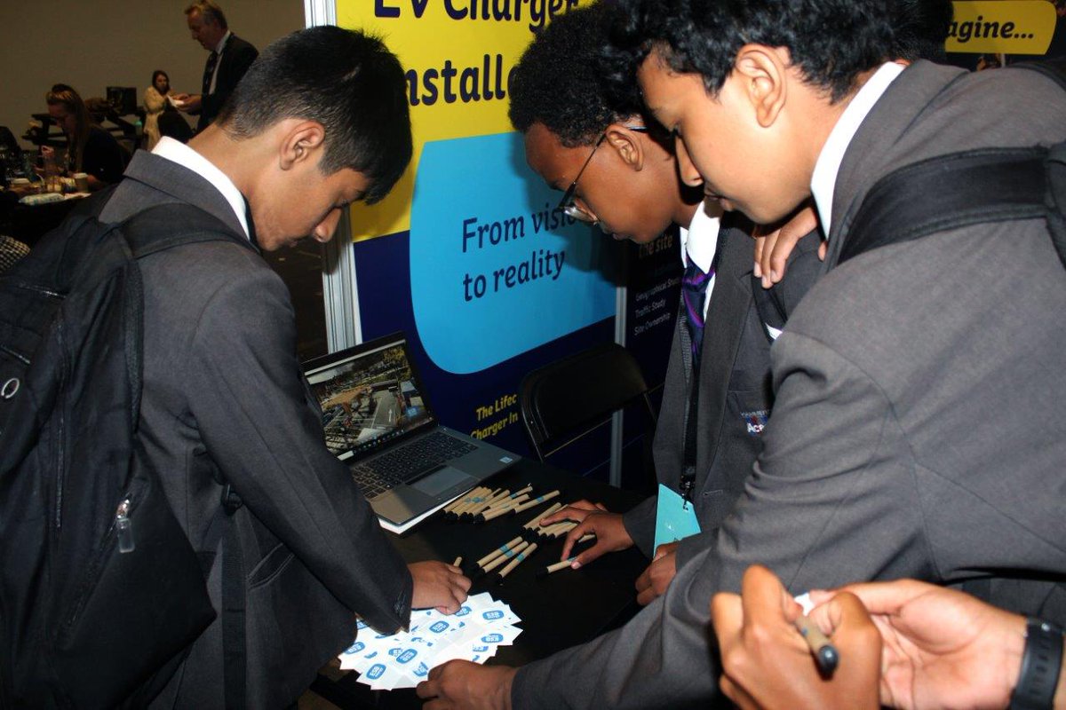 HammersmithAcad's tweet photo. Year 9 students had a brilliant time at @BigBangUKSTEM Fair, UK’s biggest celebration of STEM for young people. It was an eye-opening day discovering all the latest STEM careers &amp; technology, meeting real scientists and engineers! #STEM #Engineering #Discovery  #exhibition https://t.co/5LGgPvwvEB