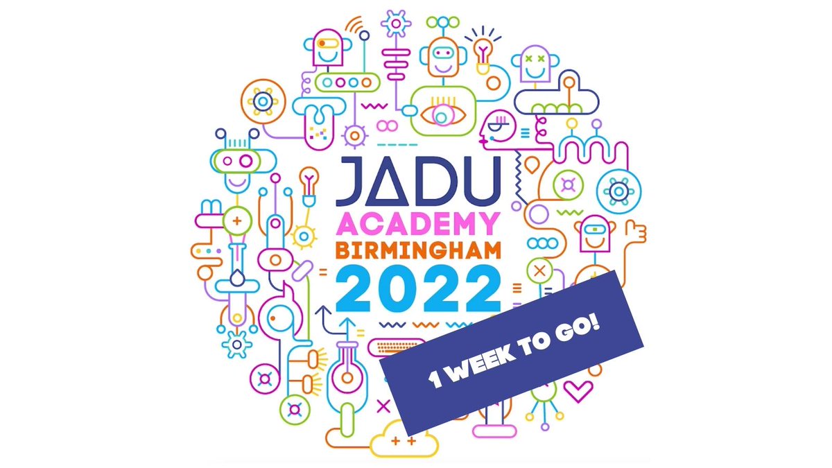jadu's tweet photo. It's nearly here! 1 week to go until our first LIVE Jadu Academy in over 2 years. We're excited, are you? 🙋♀️🎉
#LocalGov #LocalGovDigital #CustomerUserGroup #CustomerSuccess #ProductUpdates #DigitalTransformation #GovTech #Networking https://t.co/MfKXGUumi8