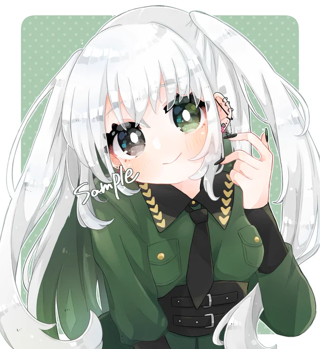 無償企画お一人目描かせていただきました ありがとうございました～!