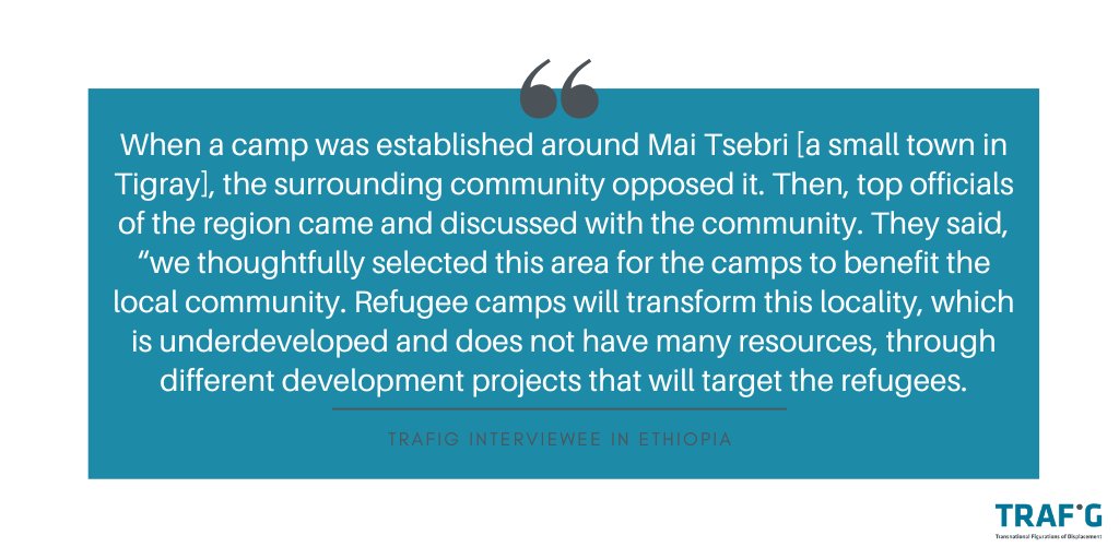 TRAFIG_EU's tweet photo. On opportunities:
🔍Local markets &amp; populations often benefit from hosting displaced people over longer periods
🔍Based on their skills, creativity &amp; networks, displaced people can contribute significantly to local markets
🔍Their mobilities &amp; networks create new markets &amp; jobs https://t.co/l38amu81aF