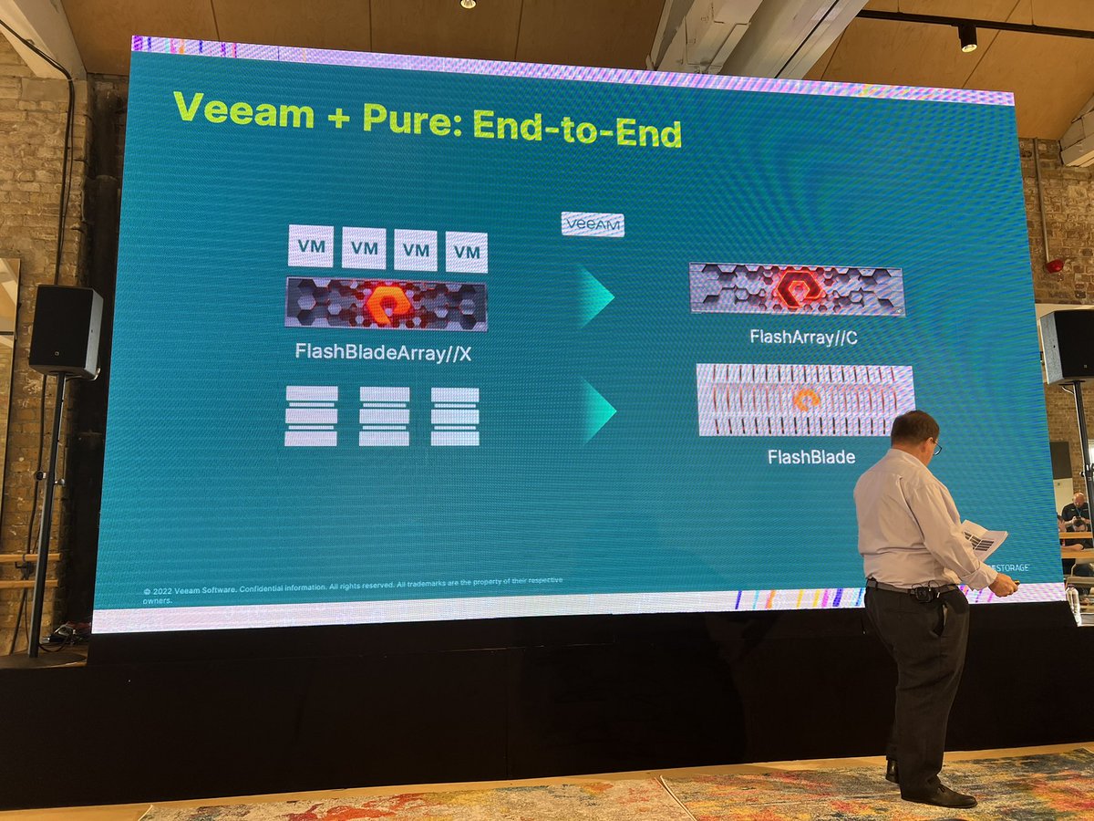 BenjaminPDurand's tweet photo. End to end integration for all environments and always simple as @PureStorage 
@SCASICOMP #accelerate22london https://t.co/9qt6agDBSl