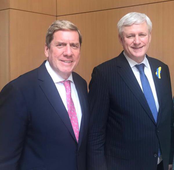 GabrielMatoA's tweet photo. A partir de hoy asumo el cargo de vicepresidente de la Unión Democrática Internacional, presidida por Stephen Harper, ex primer ministro de Canadá. Agradecido por la confianza, afronto este nuevo reto con ilusión y responsabilidad a partes iguales. https://t.co/jX5EQ3hsAw