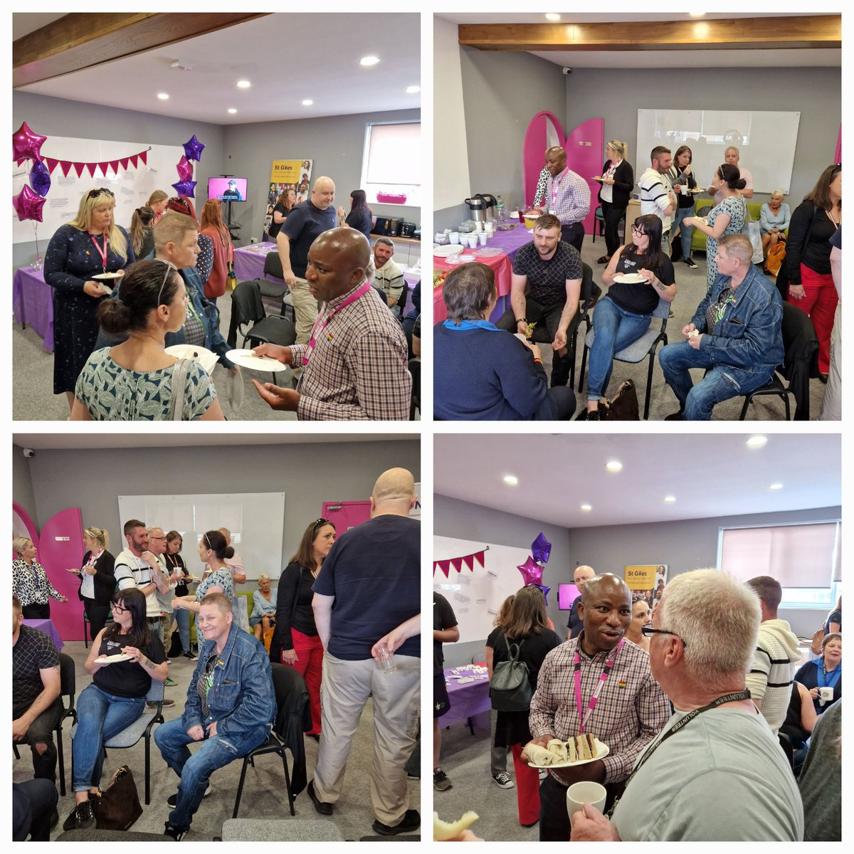 KateBar50706439's tweet photo. Our 1st Birthday @OffenderService was amazing! So incredibly proud of our clients who shared their experiences of the service and how this has helped them. We are full of cake and happiness 😊 🎈🎈
#birthday #Celebration #support #makingadifference https://t.co/I9JLyCH3Jc