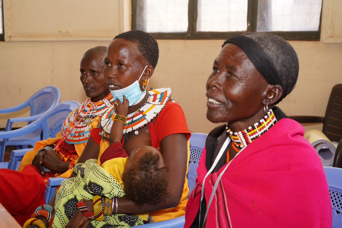 NamatiKenya's tweet image. Day 2: Women play a key role in the management of #CommunityLand, thanks to the #GenderEquality Constitutional provision that ensures women voices are heard in key decision-making processes.