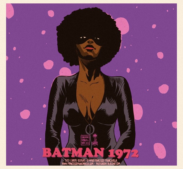 batmancurated's tweet photo. still stuck on this ‘batman 1972’ concept by francesco francavilla https://t.co/NPW2Qkk2hv