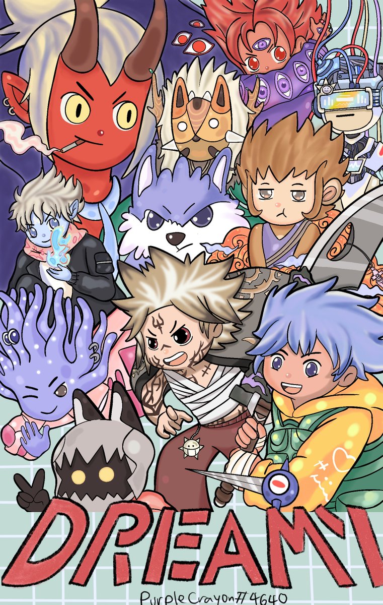 reddishblue02's tweet photo. @dreamy's art is so fire i couldn't choose which one is my favorite so I made a fan art with all the dreamy types in it. I've had a hard time adding details but i love how this turned out. 😊

@fahfahsnft @rarefade @catherpiee @subparceiling https://t.co/EBhP4eV46R