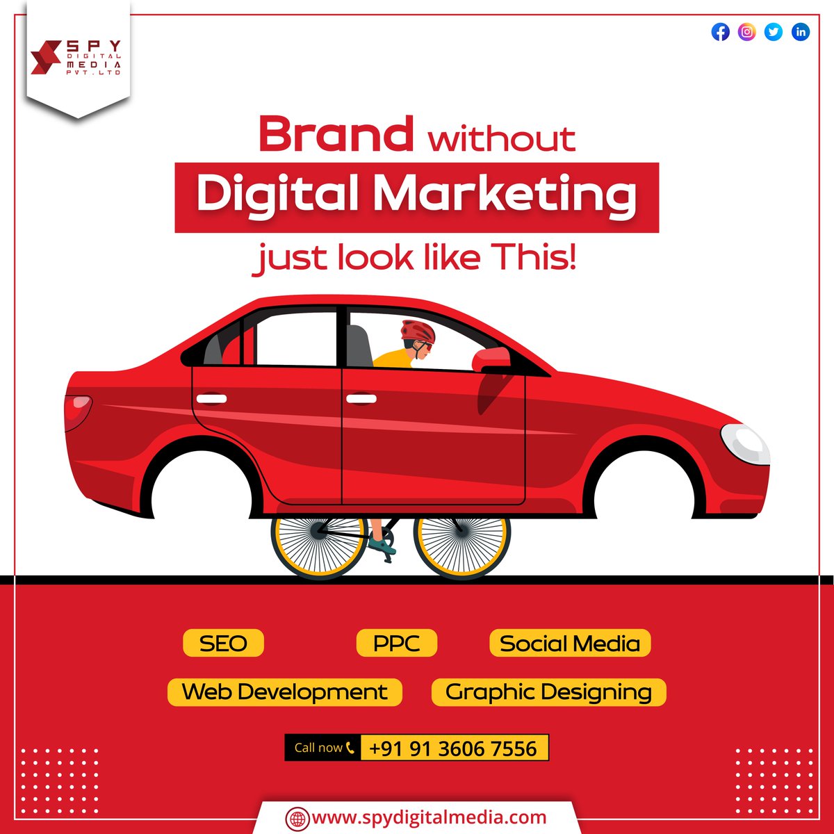 SpyDigitalMedia's tweet photo. For more updates do connected:

https://t.co/lCqsW3LZq2

#digitalmarketing #marketing #socialmediamarketing #socialmedia #seo #branding #marketingdigital #onlinemarketing #advertising #contentmarketing #marketingstrategy #digitalmarketingagency https://t.co/95VGzdIuYU