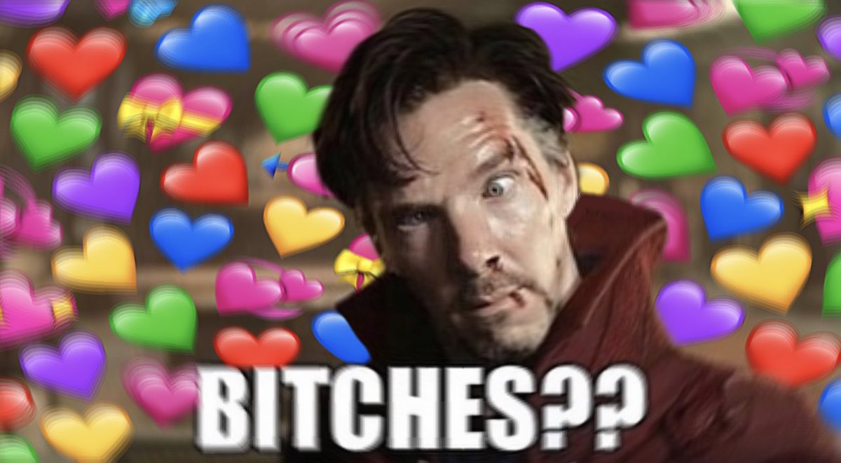 wooshwooshmagic's tweet photo. ?!?
#Avengers #Marvel #heartedit #meme #DoctorStrange #BenedictCumberbatch https://t.co/9gYwP6awJu