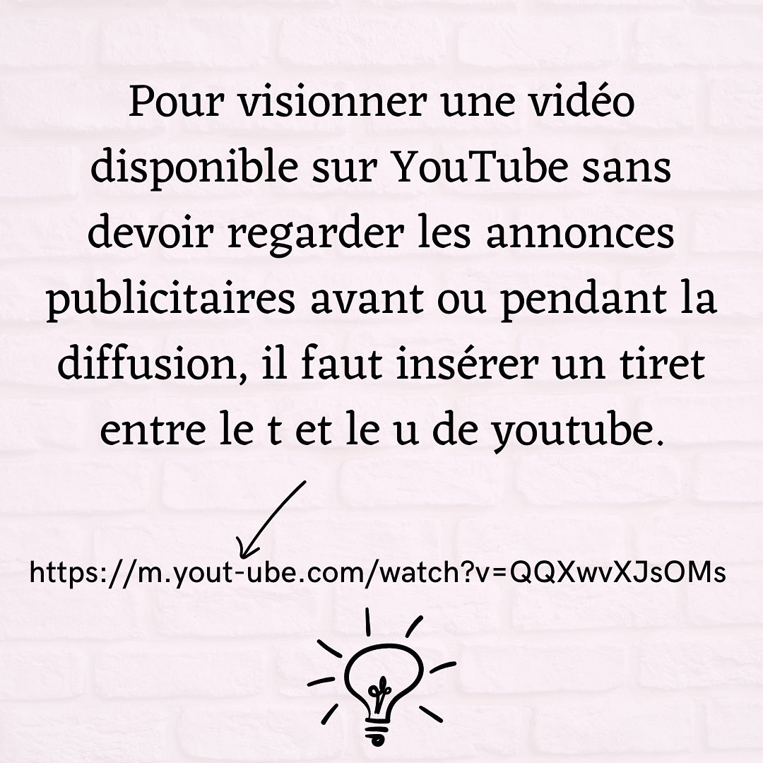 Une astuce rapide pour supprimer les pubs en ligne (peut servir qd on montre une vidéo sur l’instant pour illustrer qq chose) #pedalarrache
A noter qu’en passant par Digiplay cela fonctionne également avec en + possibilité de couper la vidéo comme on veut (qd diffusion anticipée)