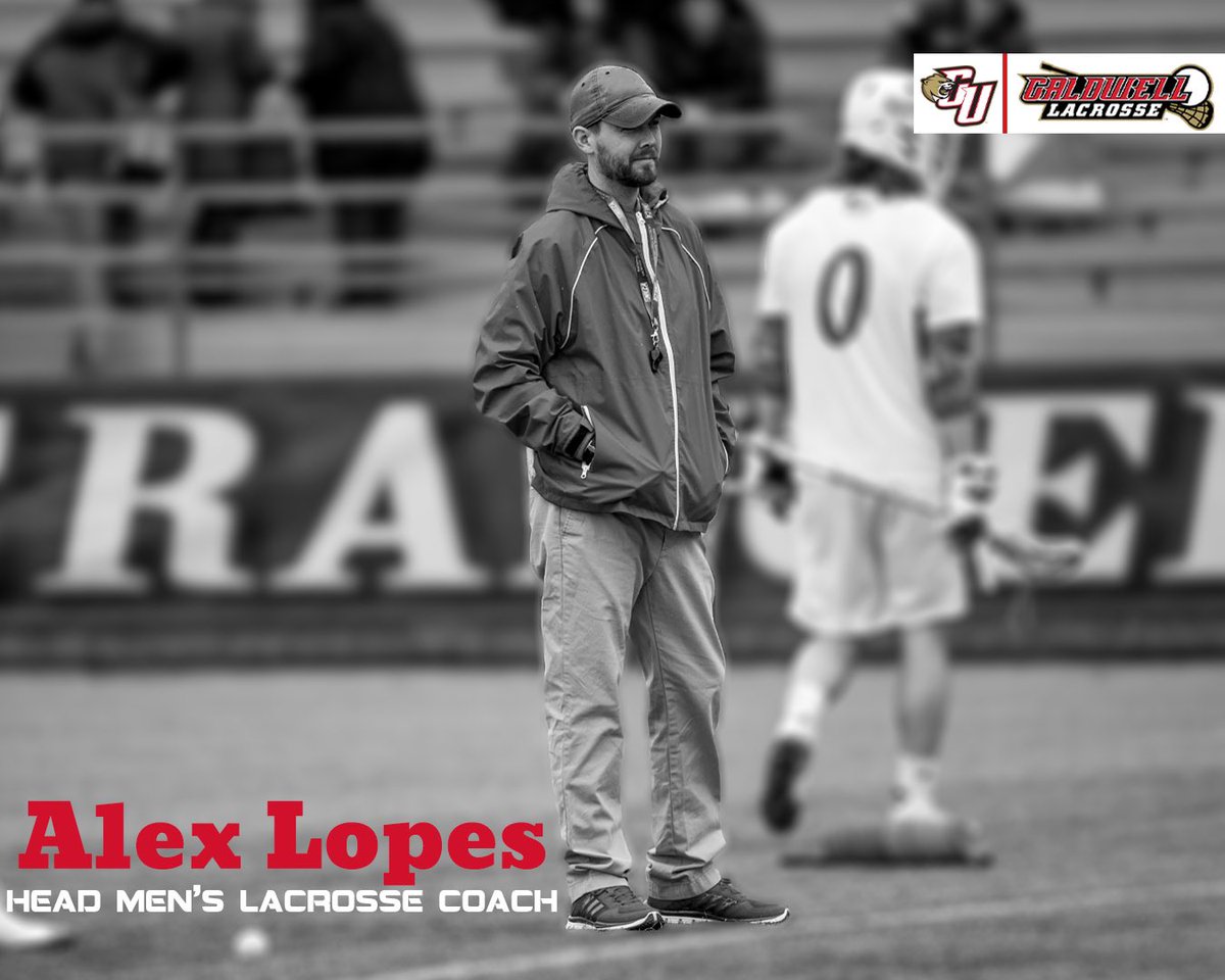 CaldwellCougars's tweet photo. Caldwell Athletics names Alex Lopes as the next Head @CU_MensLacrosse Coach https://t.co/NQs9TSZB0j
