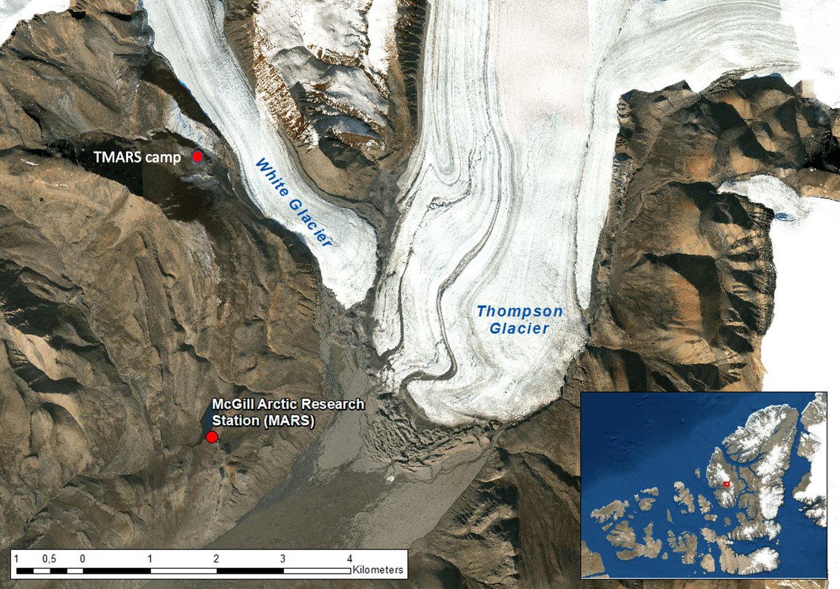 planetarycass's tweet photo. Next week, I'll be heading to #AxelHeibergIsland in the #Canadian #Arctic to conduct Mars analogue studies with @mc_north @gsc_cgc @mcclark21ca and 3 MSc students #universitésherbrooke @EPS_McGill @avspacemuseum

Check the project website: https://t.co/TEb7HoRAU3

Follow  #TMARS https://t.co/0N6Qayo5xO