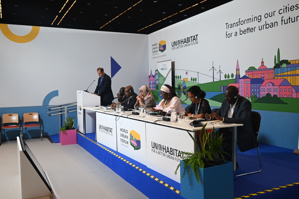 MaimunahSharif's tweet photo. Weโre celebrating 14 years of the #ParticipatorySlumUpgradingProgramme ๐๏ธtoday at #wuf11. Together, we have implemented โฌ24 million to this goal in 50 African, Caribbean and Pacific Countries ๐. A big thank you to all our partners and participants of the panelโ https://t.co/AbRAfGDLdD