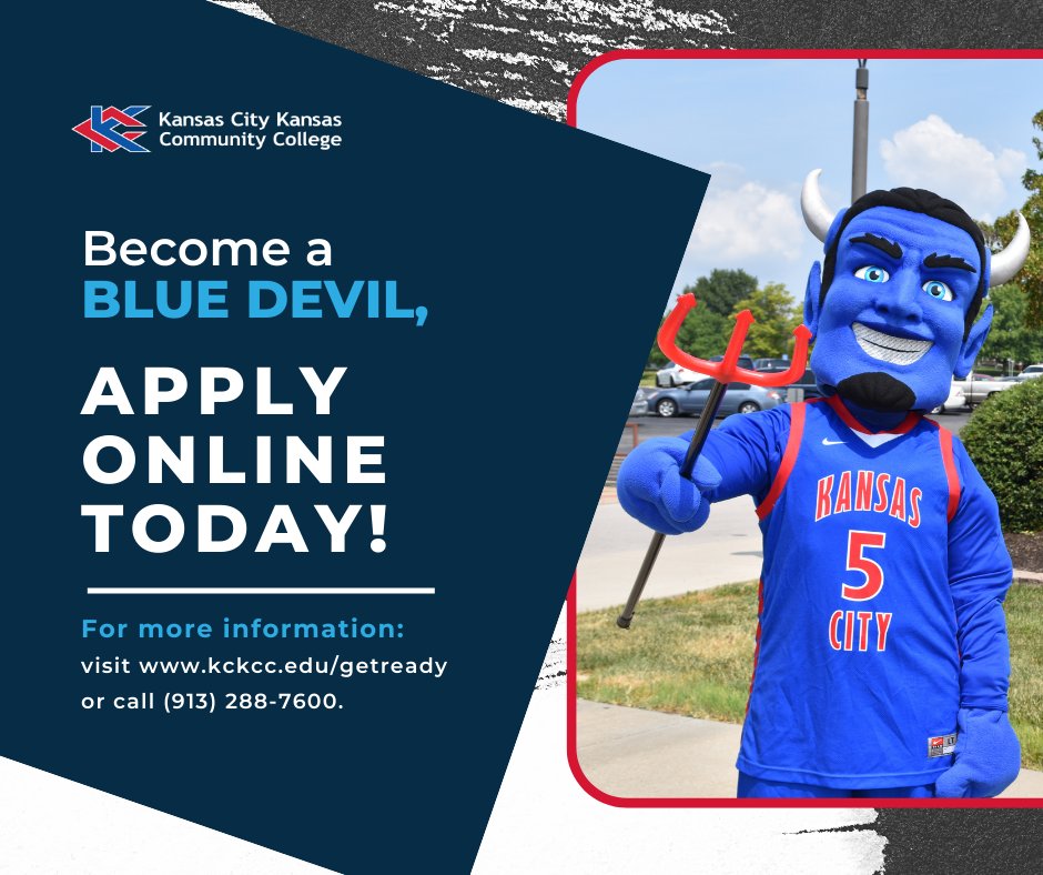 Interested in furthering your education? KCKCC is here to help! We are now accepting applications for the Fall semester. Apply today by visiting kckcc.edu/apply. 📚 #KCKCCProud #ApplyToday