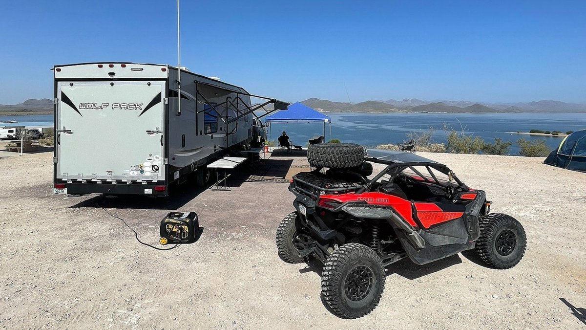FIRMANPower's tweet photo. What better way to spend a weekend than with friends and family in the great outdoors?
Share with us a favorite spot that you and your family like to camp!
#FIRMANGenerators #WorkHardPlayHard #Generator #GeneratorCamping #RemotePowerNeeds https://t.co/ygfBf4aJLB