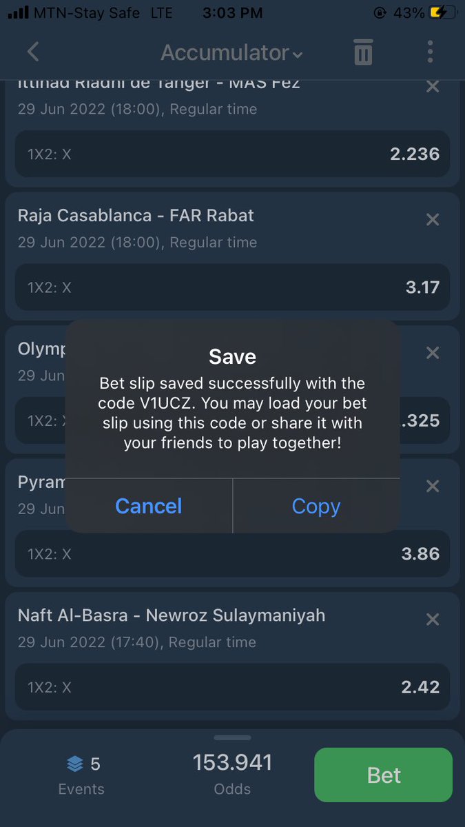 Possible FT draws for today 1xBet code V1UCZ #TECNOCamon19