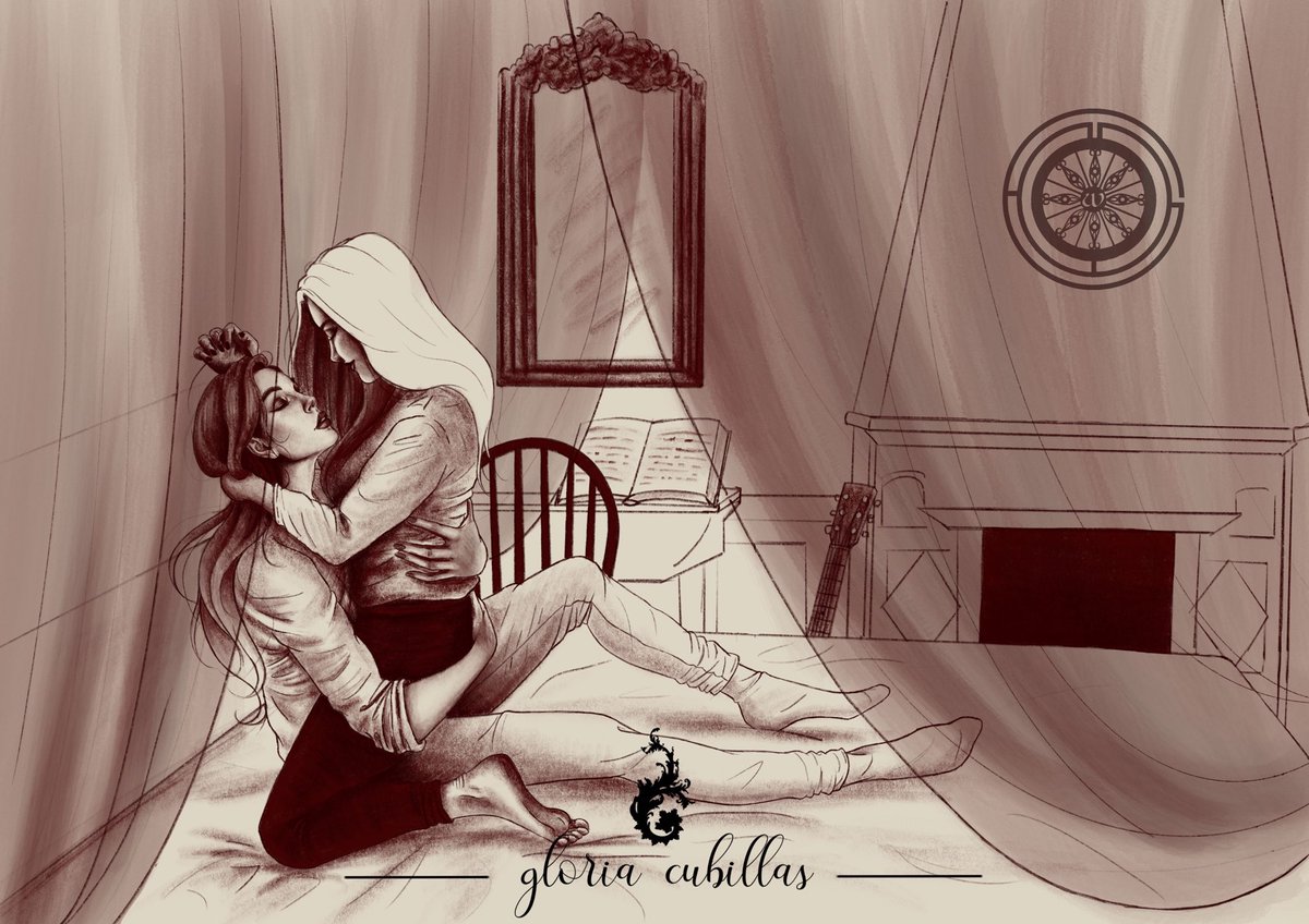 JessAlias1's tweet photo. Por el mes del orgullo en colaboración con @Gcuillustration hemos decidido mostrar a Xira de un modo más íntimo que en la novela Senda de Mentiras. Se trata de un importante fragmento del pasado de este personaje. Espero que os guste. https://t.co/jMkU90n5lY