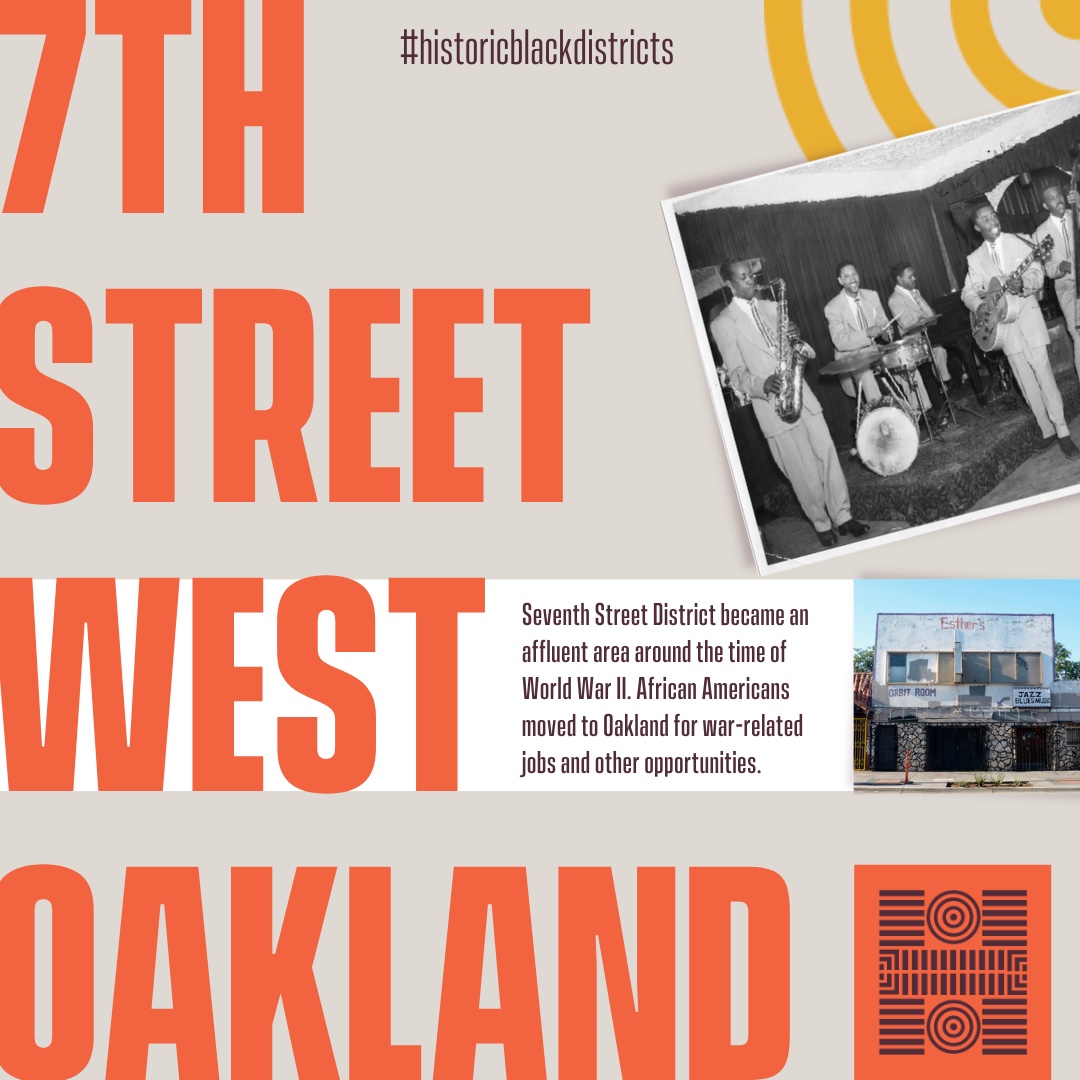 _haands's tweet photo. Seventh Street District became an affluent area around the time of World War II. Seventh Street became the West Coast epicenter for African Americans to embed their southern roots in the city.
#historicblackdistricts #HAANDS22 #buildbackblack https://t.co/2ZSbG5woB7