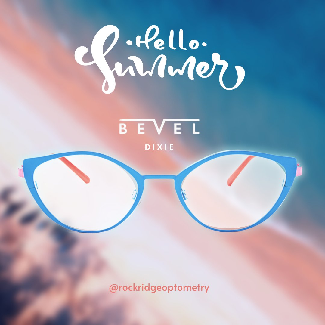 rockopt's tweet image. Hello summer! 😍🌞 Dixie by #bevelspecs is bringing out the pacific blue 🌊and pink sand 🐚tones! 💗

#summerfun #beach #waves #bluepink #newframes #titanium #summertime #independenteyewear #shopsmall #localbusiness #oakland #rockridge