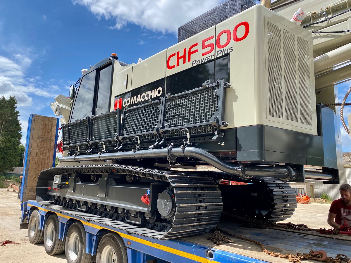 North_Equipment's tweet photo. We’re delighted to accept delivery of another Comacchio CHF500 in the UK! https://t.co/EfzpJb5mf8