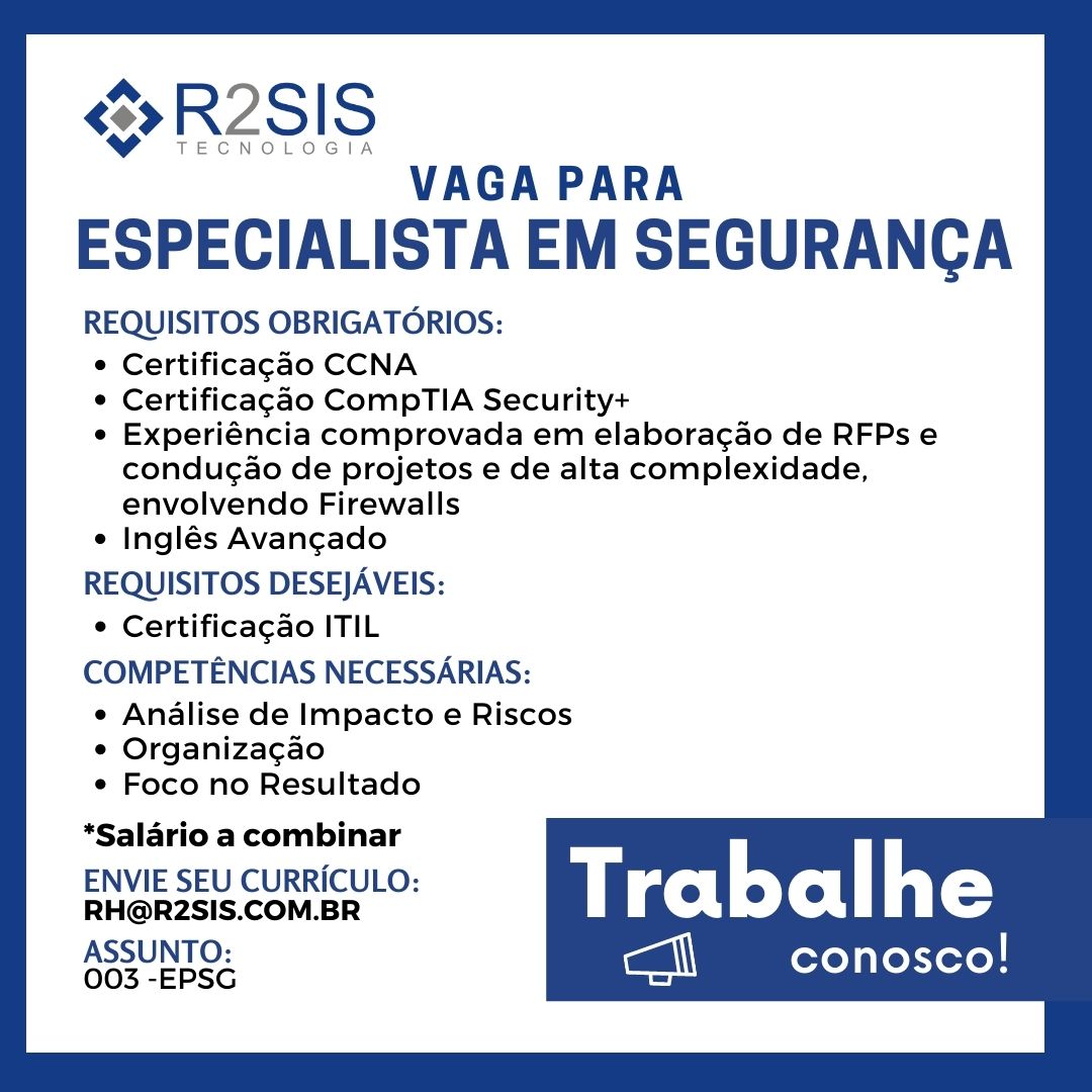 rvsistec's tweet photo. Em busca de profissionais: https://t.co/EkMMxOgknq