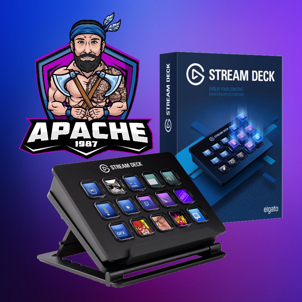 Apache19871's tweet image. Moin Moin Leute,
Apache haut wieder ein raus… 
Diesmal ein Elgato Stream Deck MK.2!!!
Viel Spaß und Glück beim mitmachen !!!
gheed.com/giveaways/g-6B…