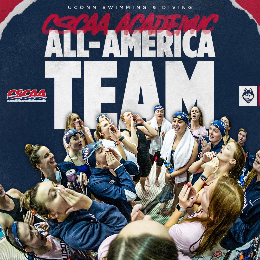 Not only do we secure victories in the pool…We secure them in the classroom😎🔥 Congrats to our girls for being named a CSCAA All-America Team in back to back semesters‼️🤩