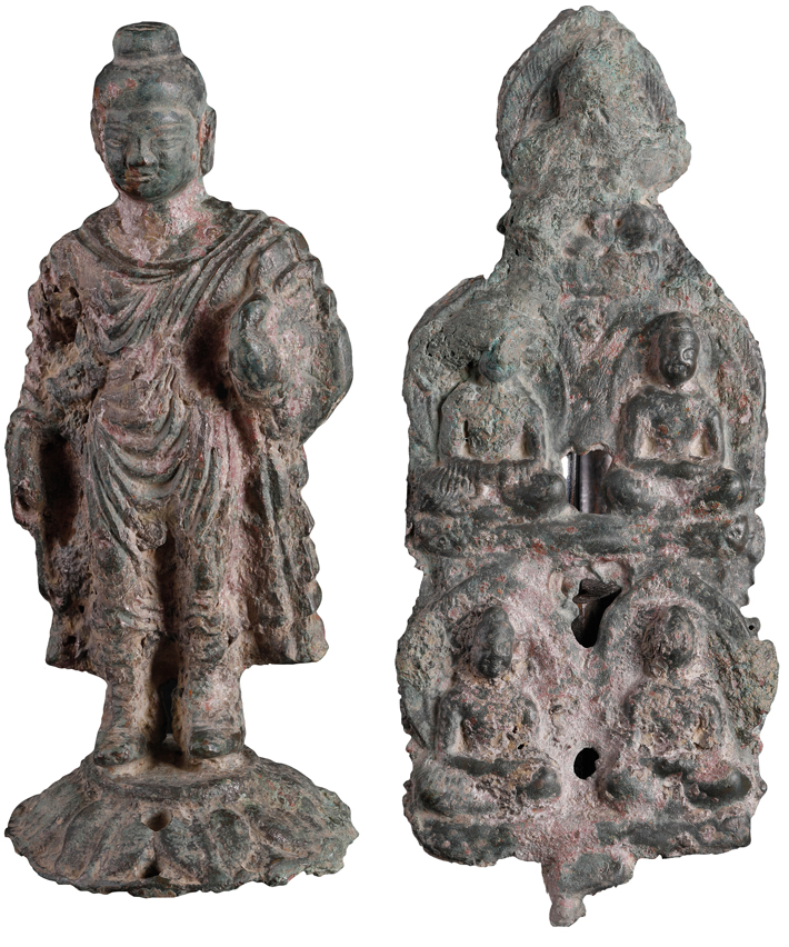 Archaeology Magazine on Twitter "Bronze Buddha figurines unearthed in