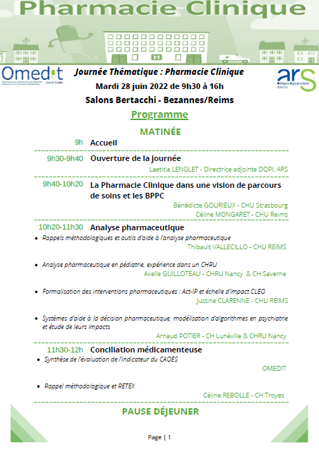 ars_grand_est's tweet photo. Belle journée thématique organisée par #OMEDIT #GrandEst à #Reims le 28 juin ac soutien @ars_grand_est
> 80 participants👏 pr temps d'échange consacré à la #pharmacie clinique
🙏 Merci aux participants &amp; intervenants
#CHSaverne
#CHLunéville
CSSR St Jean de #Sentheim
 #CHHaguenau https://t.co/xYSTfEaLRy