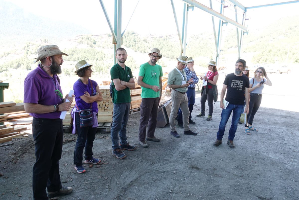 foraforestech's tweet photo. Imágenes que nos llegan desde Berguedà del viaje técnico 7 al que ha ido nuestro compañero #RafaAlonso
#somosföra #soyforestal #8CFE @congresoforesta https://t.co/gKEKlASs2E