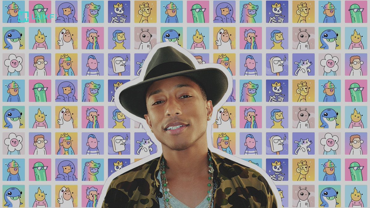 LuxFi warmly welcomes <a href="/Pharrell/">Pharrell Williams</a> in the #NFTCommunity, joining <a href="/doodles/">doodles</a> NFT Project as Chief Brand Officer. 💥

He will also produce an #NFT-inspired Album, dubbed "Doodles Record: Volume 1," to be released by <a href="/ColumbiaRecords/">Columbia Records</a>. 🎶