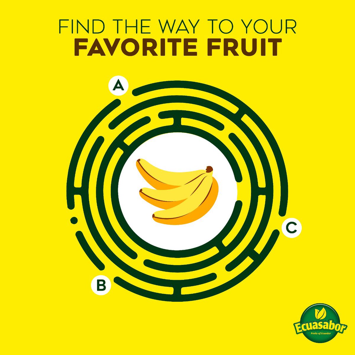 ecuasabor's tweet photo. Let us know in the comment section the right way to your favorite Fruit, #Ecuasabor Bananas ! 🍌
¿A, B or C? 👀 https://t.co/xhhHpkZnIg