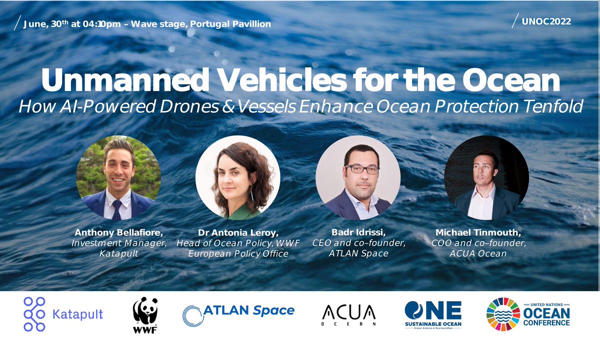 Innovative technologies could be game changing in the fight against #overfishing and illegal, unregulated and unreported #IUU fishing. Join the discussion at #UNOceanConference today (16:10) to learn more 👇