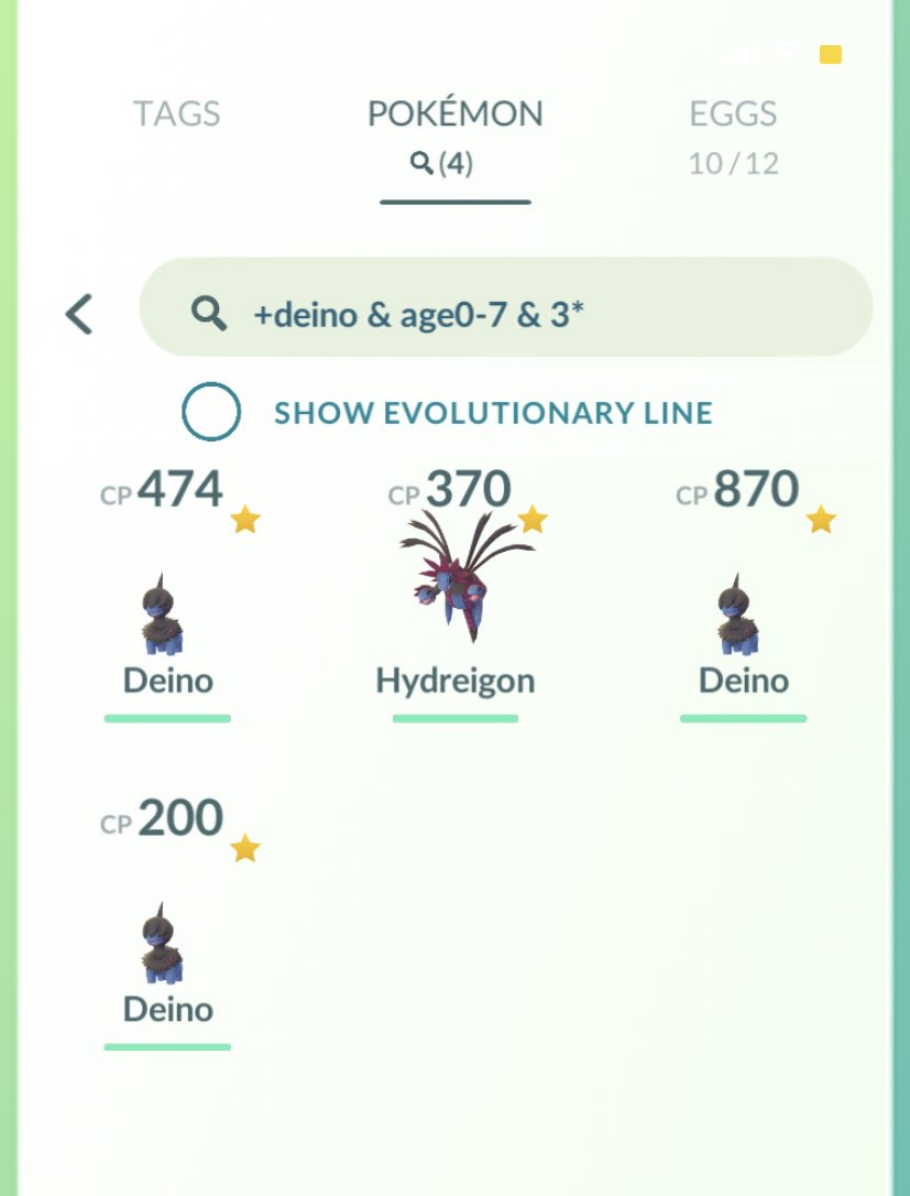 msphyduck's tweet photo. Slightly late but I’m back!

Here is what I got from Deino CD!
Not amazing but decent from home!!
•4 shinies ✨ 
•4 3*s 

#Pokemon #PokemonGo https://t.co/fkxsZzG0Rs