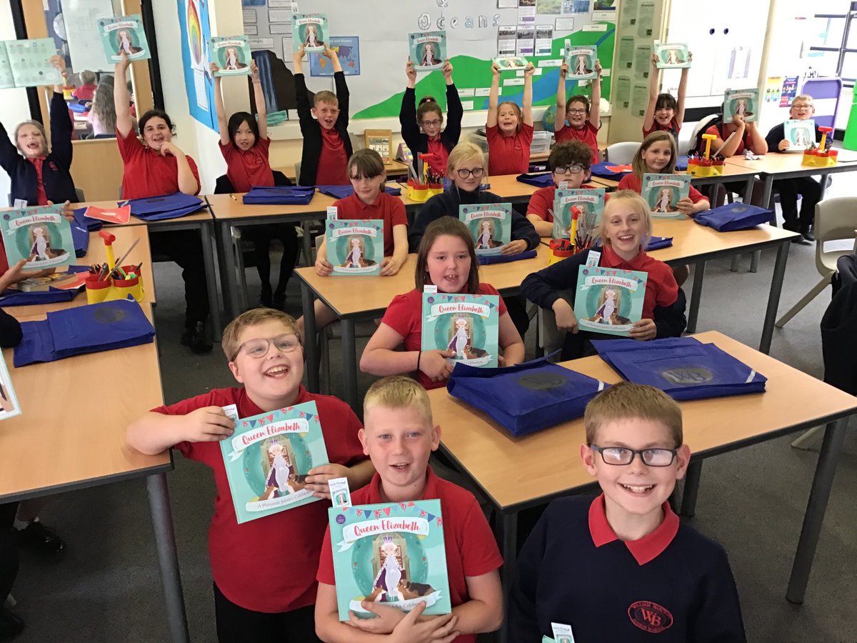 5HS are really excited to  be receiving their Jubilee book! ⁦@WBJJuniorSchool⁩ #Jubileecelebrations