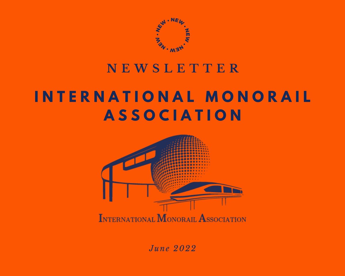monorailex's tweet photo. 'Pitch Presentation 'the first' - and more...' - Monorailex 2022, IMA - https://t.co/mEDgl9ckBl
June Newsletter for all Monorail Advocates:
> Registration Monorailex 2022 OPEN
> New "Presentation Series" started with No. 1
> Welcome to NEW MEMBERS
#monorail #publictransport https://t.co/WoSCvwVH7V