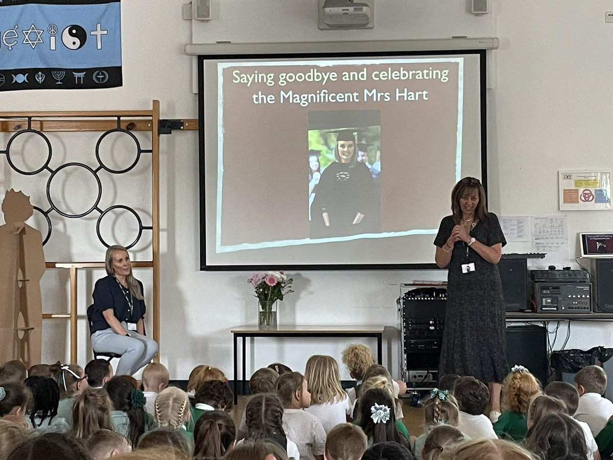 svpprimary's tweet photo. We said a sad but proud goodbye today to Mrs Hart our wonderful #SENDCo. We thank her for her amazing work and will miss her so much @svpprimary @SVPEYFS Good luck @Embop28 in your new exciting role @seftoncouncil #inclusion #wemissyoualready https://t.co/TTaXGOnW3Q
