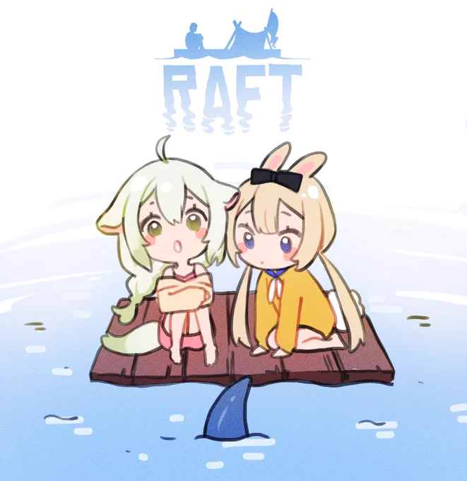 Will be going on Raft adventures with @Laimulicious tonight! 8PM CEST 💙 